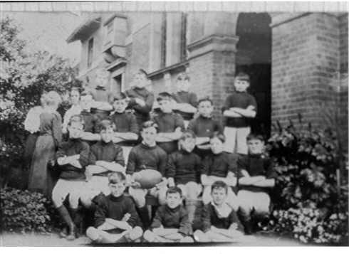 [Grange School football team]