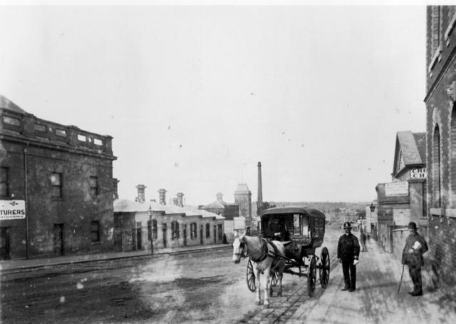Langridge Street looking east from Smith Street