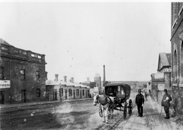 Langridge Street looking east from Smith Street