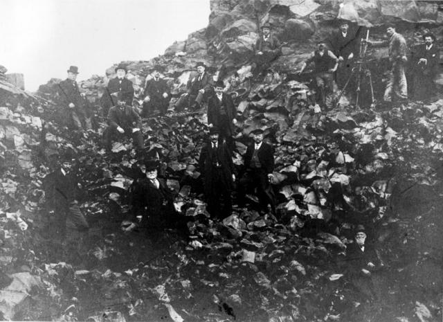 Councillors at the Quarry