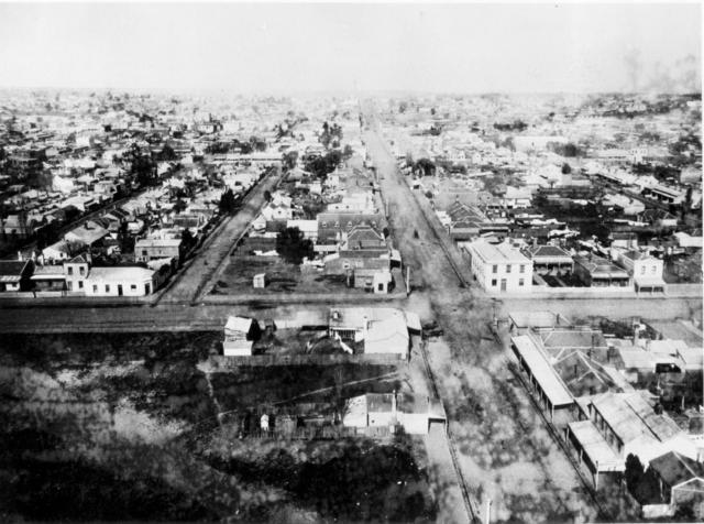 View of Collingwood and Abbotsford looking south from the town hall