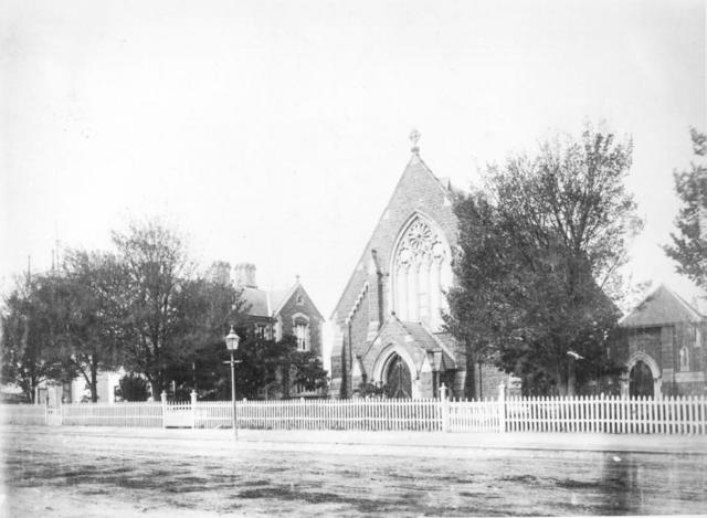 St. Philip's church and vicarage