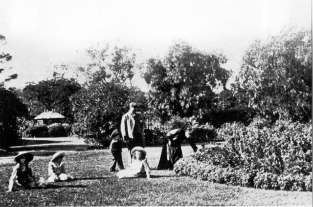 The garden at 'Mikado' 96 Trenerry Crescent