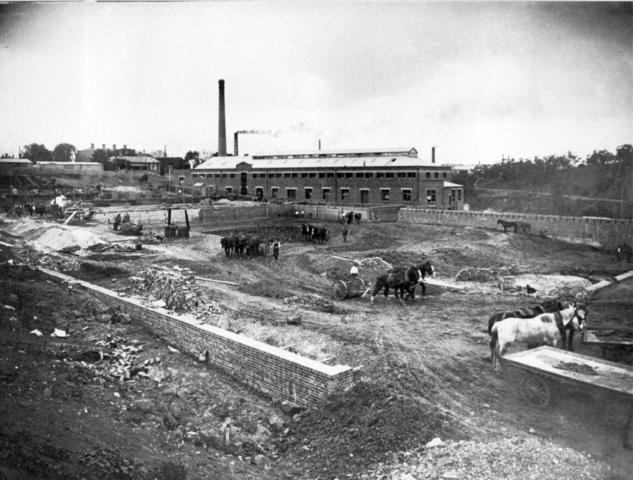Yarra Falls building site