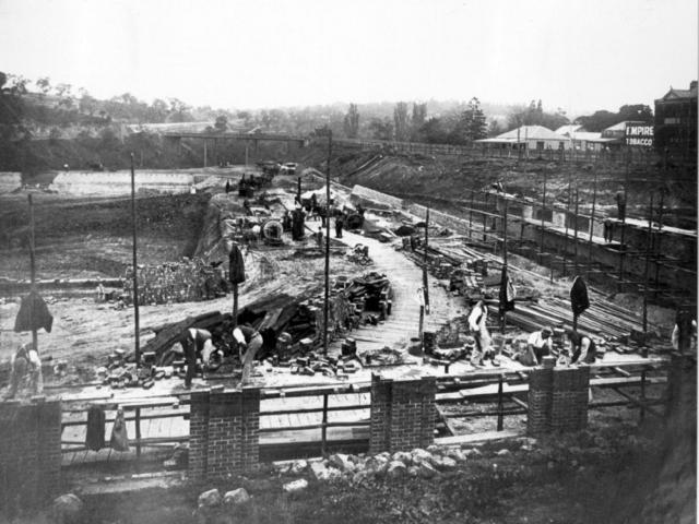 Yarra Falls building site