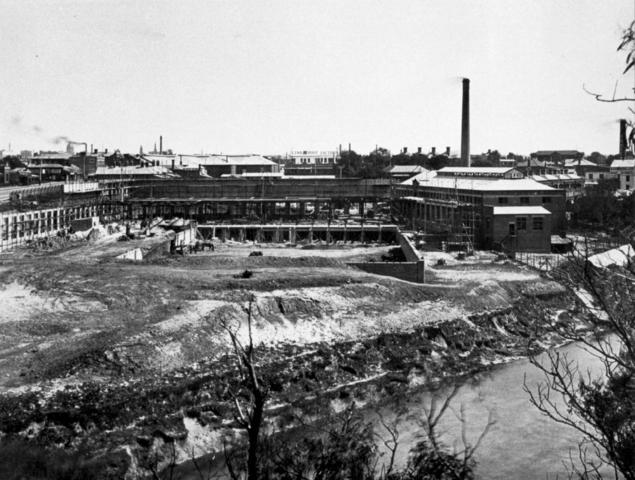 Yarra Falls building site