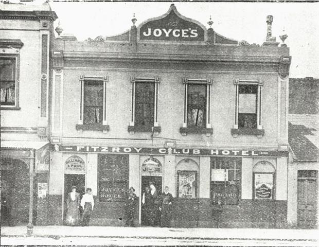 Fitzroy Club Hotel, Brunswick Street. Fitzroy.