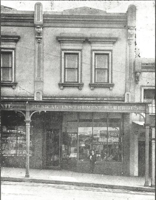 Mainhardt's Musical Instrument Warehouse, 229-231 Gertrude Street, Fitzroy.