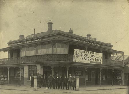 Royal Derby Hotel, corner Brunswick Street and Alexandra Parade, Fitzroy.