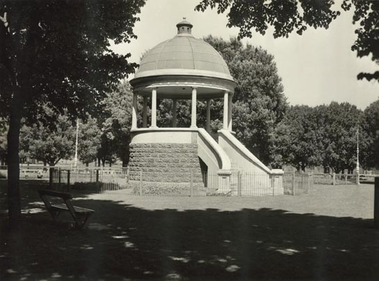 Band Rotunda, Edinburgh Gardens, North Fitzroy.