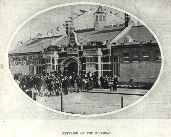Opening of the Fitzroy Baths.