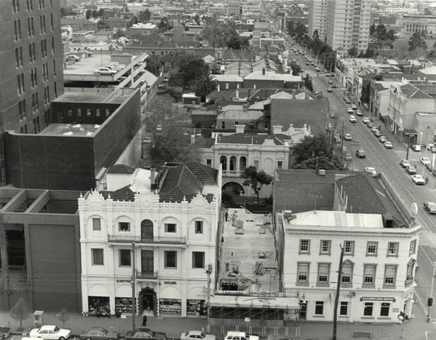 View of Fitzroy from the Eye and Ear Hospital.