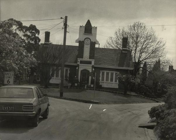 Old Colonists Home, Rushall Park, North Fitzroy. 