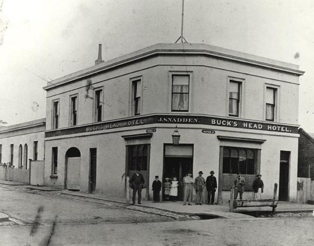 Buck's Head Hotel, Cnr. Napier and Condell Street, Fitzroy.