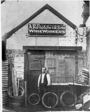 Archibald Richard Thatcher, Wireworks, 147 Kerr Street, Fitzroy