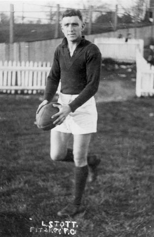 L.Stott of Fitzroy Football Club