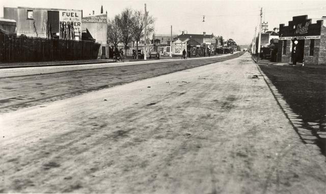 St. Georges Road, road construction