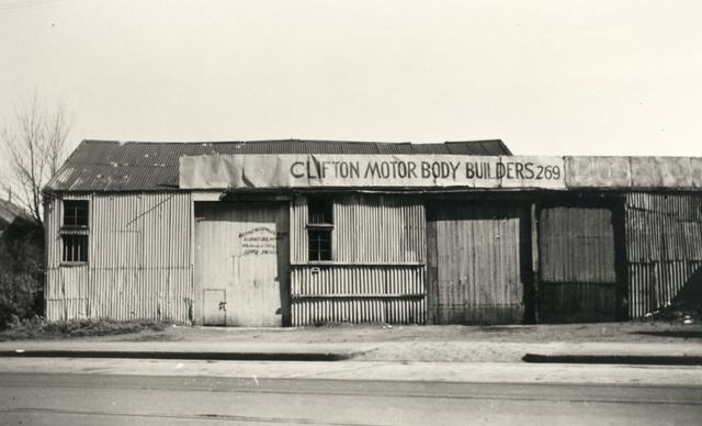 Clifton Motor Body Works, 269 St. Georges Road, North Fitzroy.