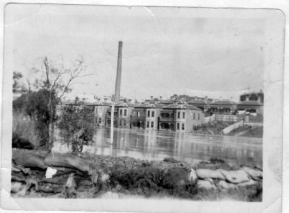 River Terrace with the Yarra in flood