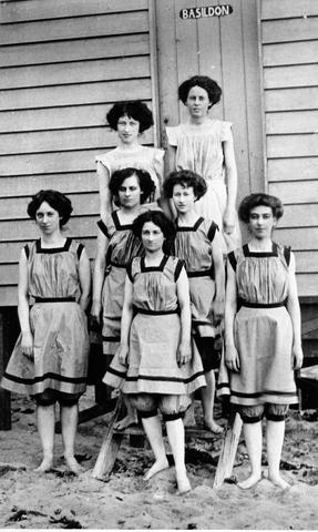 Dimmeys office staff at Sandringham Beach