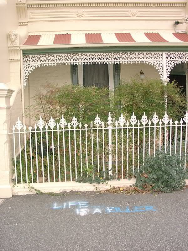 Graffiti, Drummond Street, North Carlton