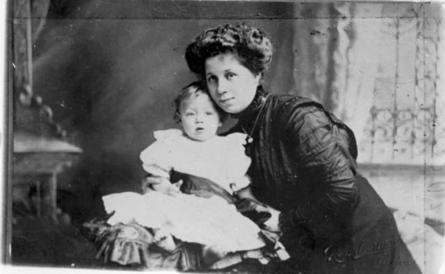 Tom Mayberry and mother