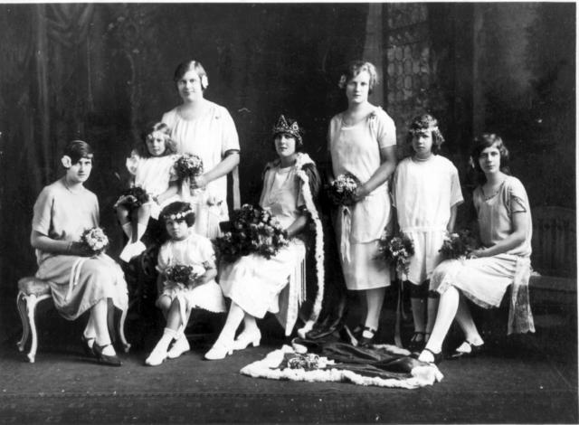 Queen of Mothers' Union at St Andrew's Anglican church