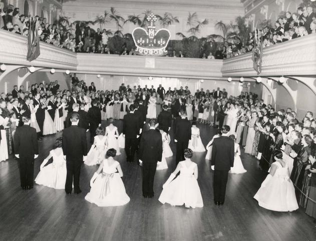 Debutantes' Ball in the Fitzroy Town Hall 