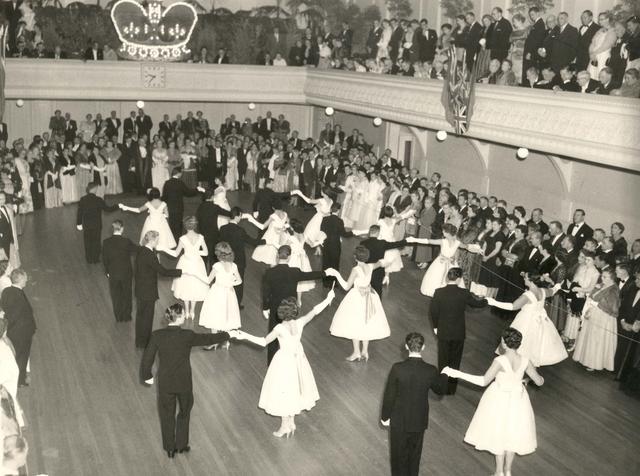 Debutantes' Ball in the Fitzroy Town Hall 