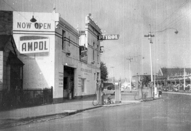 Adelphi Service Station, corner St. Georges Road and Nicholson Street, North Fitzroy