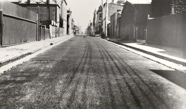 Fitzroy Street road construction