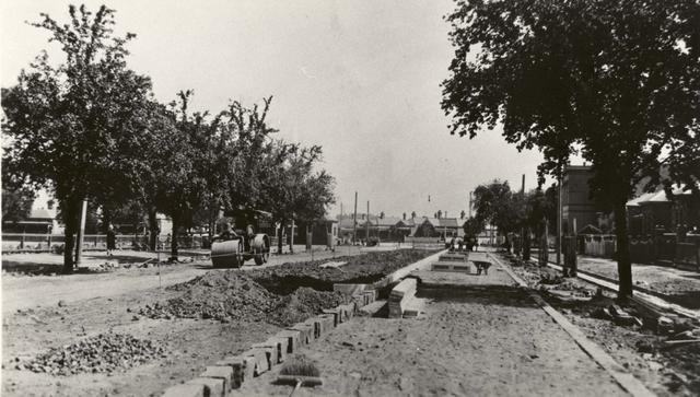 Michael Street road construction