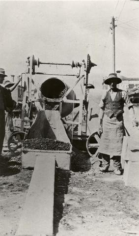 Brunswick Street, road construction