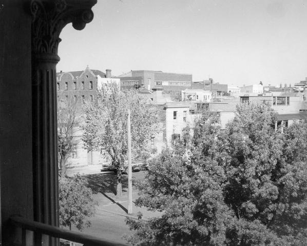View of Fitzroy looking south from the Town Hall 