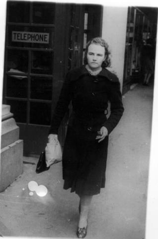 Myrtle Whitely in Smith Street