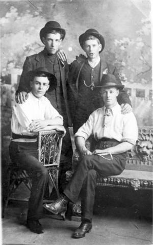 F. J. Whitely and friends
