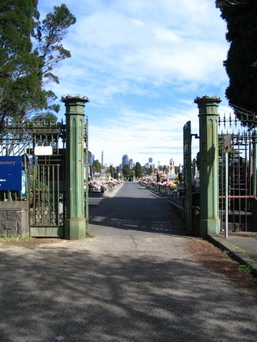 Melbourne General Cemetery: North Gate