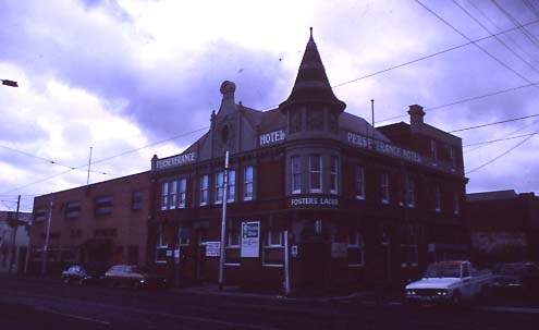 Perserverence Hotel, corner Brunswick Street and Moor Street, Fitzroy