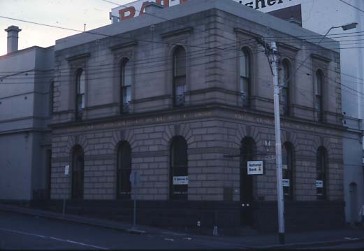 National Bank ,171 Smith Street, Fitzroy