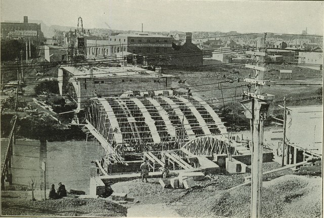 Construction of Church Street Bridge, Richmond
