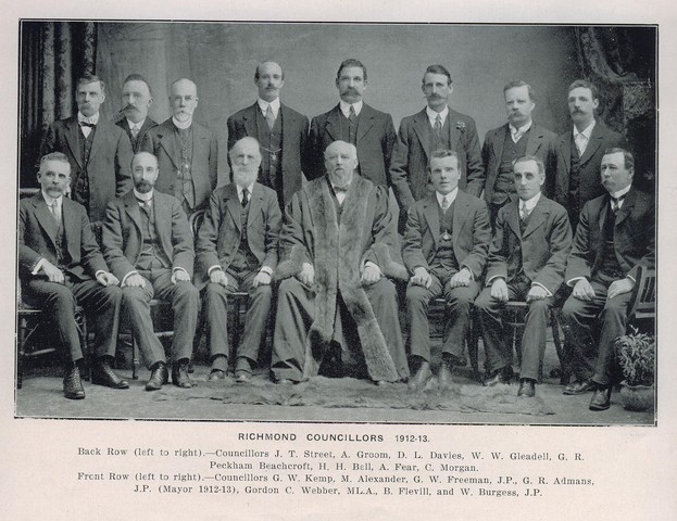 Richmond Councillors 1912-13
