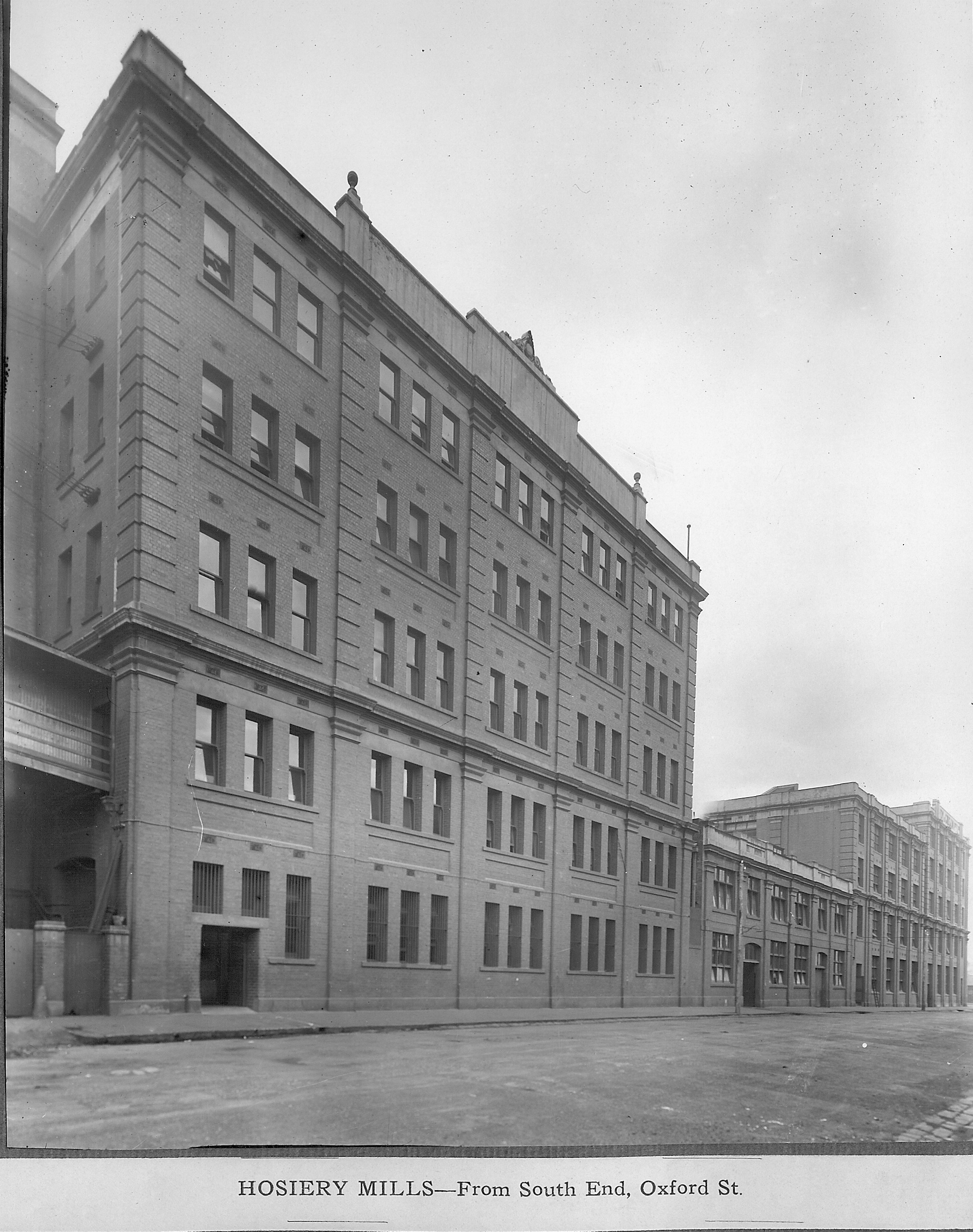Hosiery Mills, From South End - Oxford St