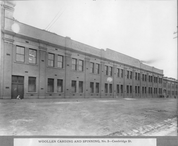Woollen Carding and Spinning, No. 3 - Cambridge St.