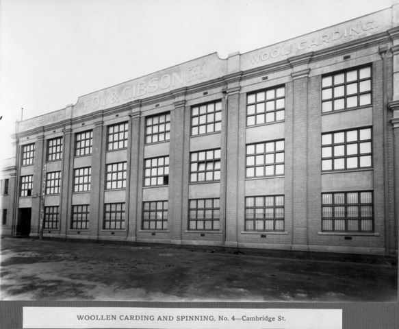 Woollen Carding and Spinning No. 4. - Cambridge St.