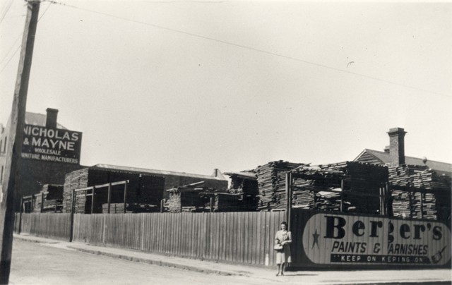 Stone's timber yard