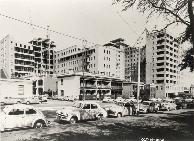 St Vincent's Hospital, corner Nicholson Street and Princes Street