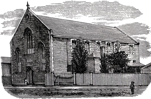 Wesleyan Sunday School, King William Street, Fitzroy