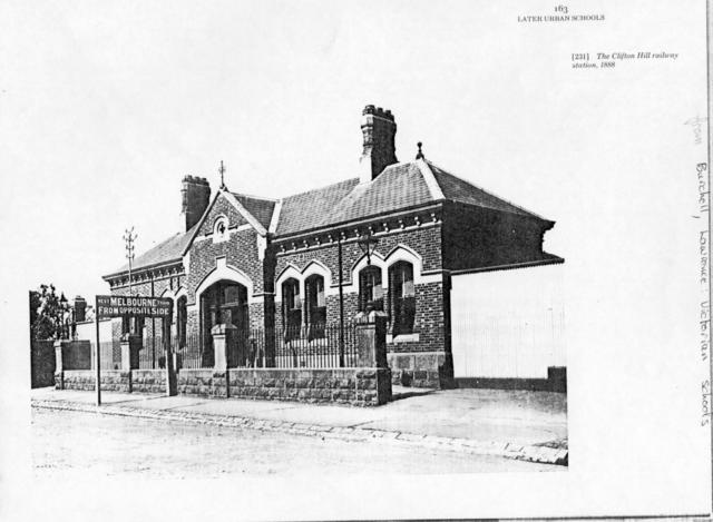 Clifton Hill railway station