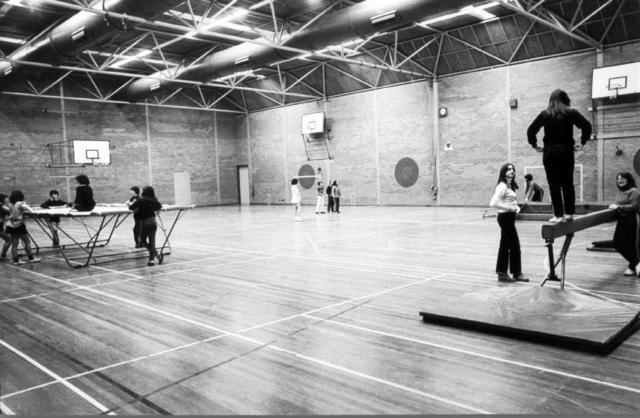 Collingwood Education Centre gymnasium