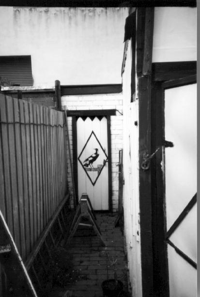 A genuine Collingwood back yard